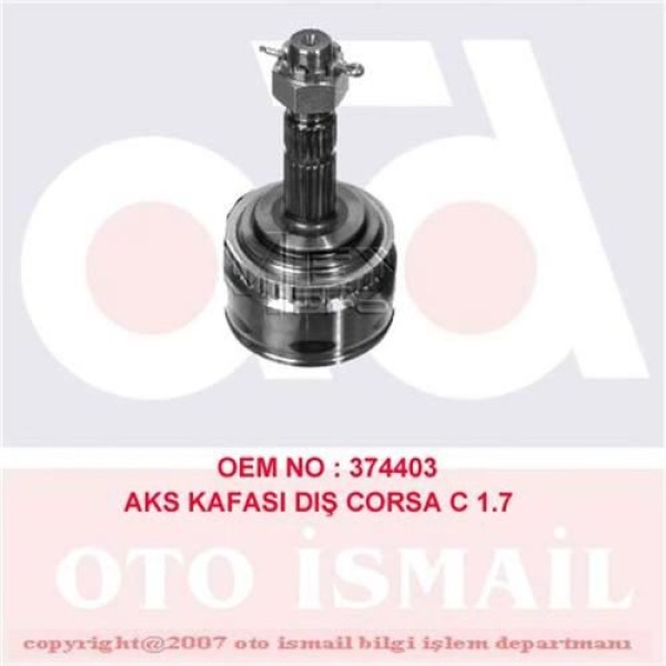 CIFAM 607-451 Aks Kafası Dış Absli Corsa Combo C Merıva 1.7 Dt 1.8 