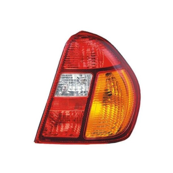 CERKEZ CVR-114 Stop Lambası Sağ CLIO II Symbol 00-04 Sarı Sinyalli Duylu 