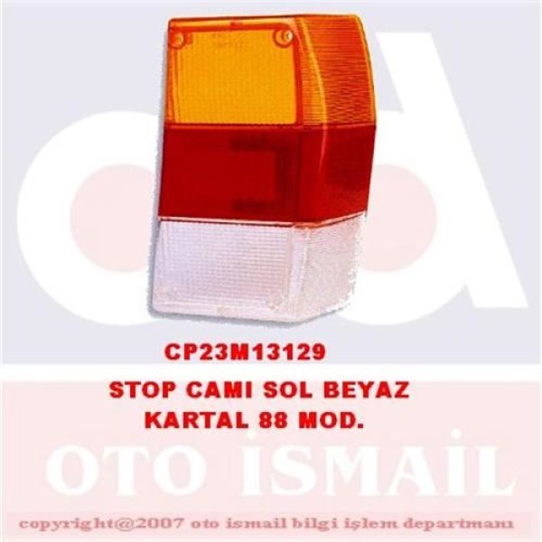 CERKEZ M131-29 Stop Camı Sol Murat 131 Kartal 88 Beyaz 