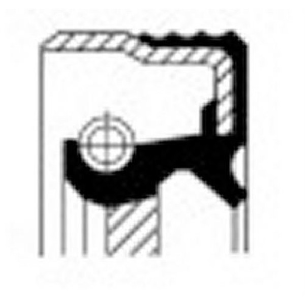 CORTECO 12017215B Eksantrik Mil Kapak Keçesi Ducato 2.3 Jtd 34X60X10