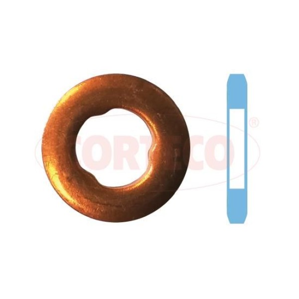 CORTECO 49430631 Conta Halkası. Nozul Tutucu Rı Met 7.30 15.00 1.56 Cop 4 Seal Ring. Nozzle Holder