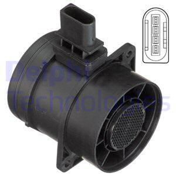 DELPHI AF10365-12B1 Maf Sensörü Chrysler 300 C-Jeep Grand Cherokee-Mercedes G280-Sprinter-Vito-VW Cr 