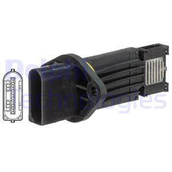 DELPHI AF10366-12B1 Maf Sensörü Mercedes C200-C220-C270-Clk270-E200-E220-E270-E320-G270-Ml270-S320