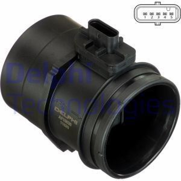 DELPHI AF10639-12B1 Debimetre Sensörü 3 Convertıble E93 -3 Coupe E92 -3 Tourıng E91 -X1 E84 