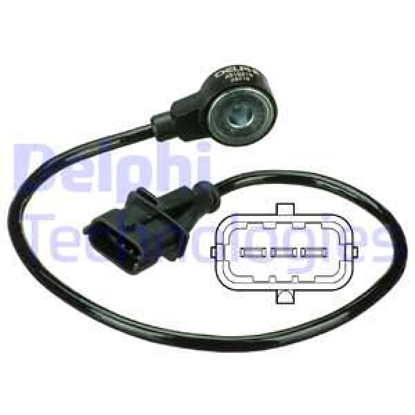 DELPHI AS10219 Vuruntu Sensörü Mercedes Slk320-Opel Astra-Omega-Vectra