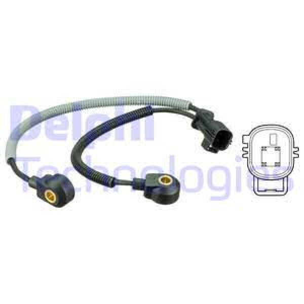 DELPHI AS10239 Vuruntu Sensörü Ford Focus-Kuga-Mondeo-S-Max-Volvo C30-C70-S40-S60-S80-V40-V50-V60-V7