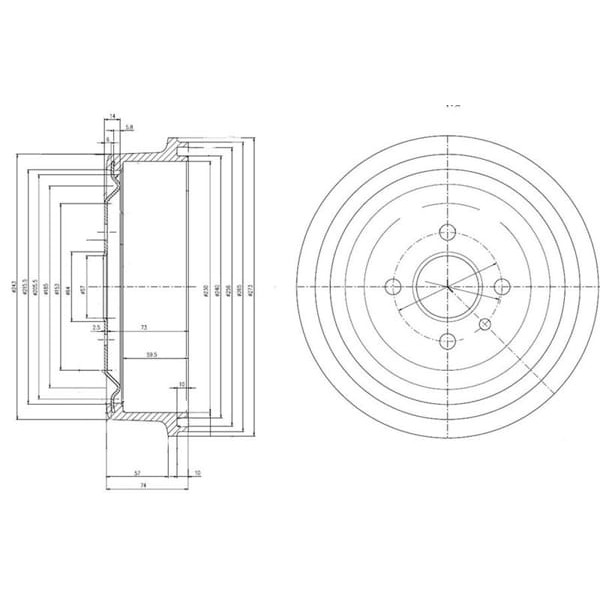 DELPHI BF103 Fren Kampanası Combo B Adet