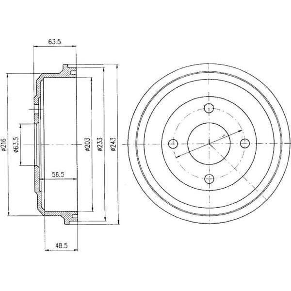 DELPHI BF369 Fren Kampanası