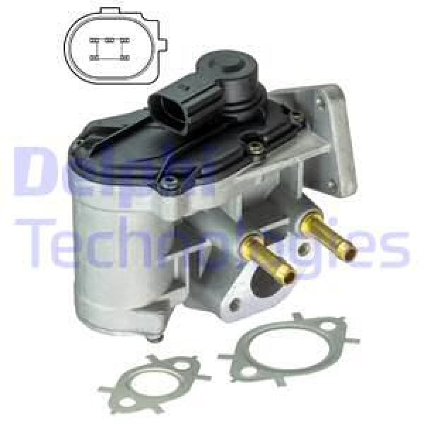 DELPHI EG10411-12B1 EGR Valfi A3 SkodaOctavia Eos.Golf Golfplus.Jetta Passat P 