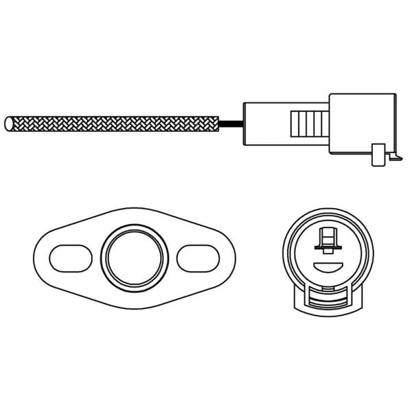 DELPHI ES10226-12B1 Oksijen Sensörü Corolla 82-99 1.6