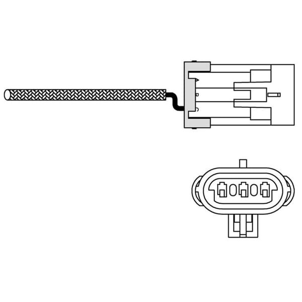 DELPHI ES10988-12B1 Oksijen Sensörü Astra F Corsa B 1.6 16V
