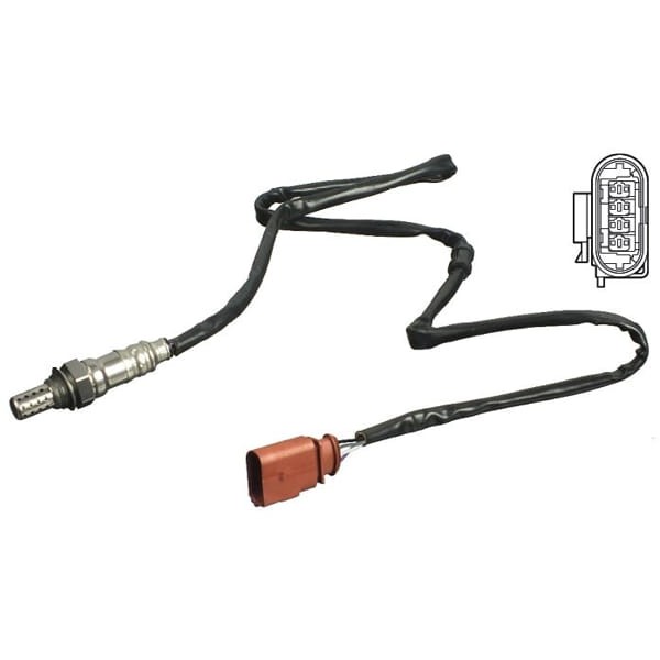 DELPHI ES11104-12B1 Oksijen Sensörü Sonrası 1290Mm Golf V VI Beetle Jetta III IV Passat Scırocco Tig