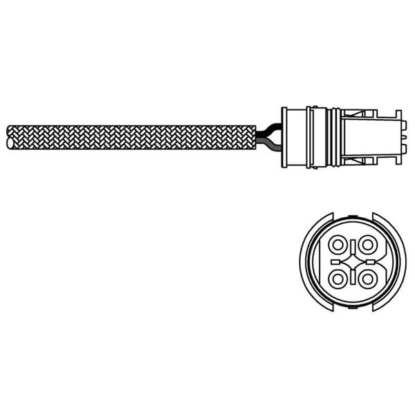 DELPHI ES20274-12B1 Oksijen Sensörü Sprinter 95-06