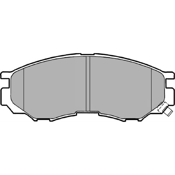 DELPHI LP1010 Fren Balatası Ön Sol 200 L300. L400. Spacege