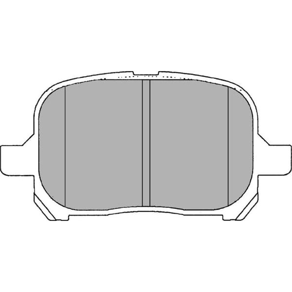 DELPHI LP1144 Fren Balatası Ön Camry 96-01