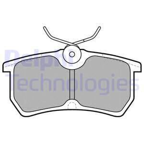 DELPHI LP1316 Fren Balatası Arka Fiesta VI 12- Focus I 98- 