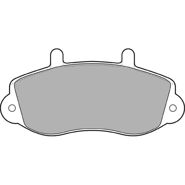 DELPHI LP1406 Fren Balatası Ön Master I 80- / Transit T12 