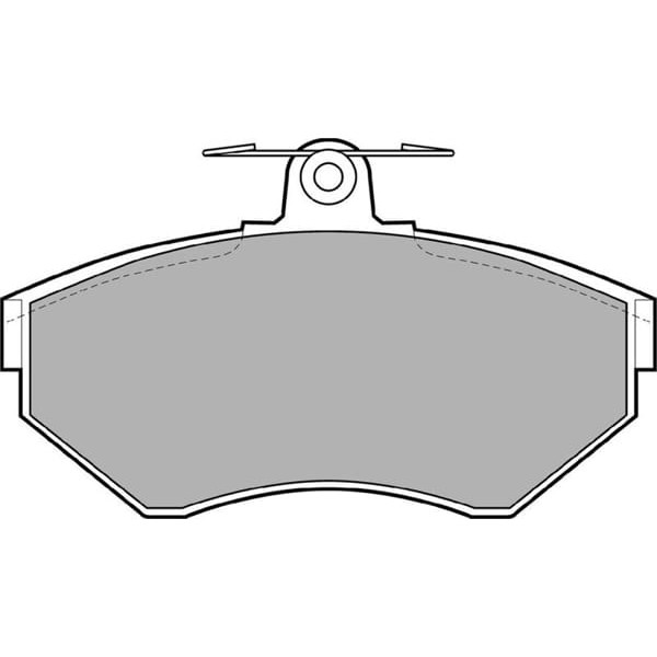 DELPHI LP1409 Fren Balatası Ön Golf III 91- Golf IV 97- Polo III 99- Lupo 98- Jetta II Passat B3 B4 
