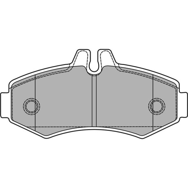 DELPHI LP1425 Fren Balatası Ön Vito W638 96-03 