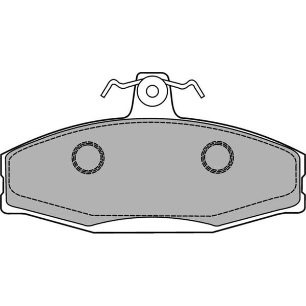 DELPHI LP1429 Fren Balatası Ön Favorıt 89- Felıcıa 94- / Sıerra 83- 