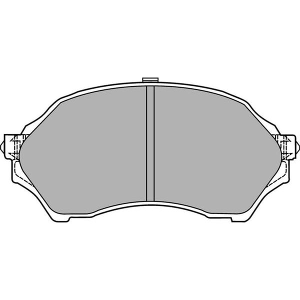 DELPHI LP1440 Fren Balatası Ön 323 F 98-01 