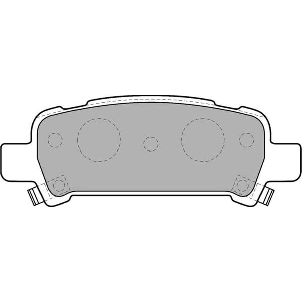 DELPHI LP1509 Fren Balatası Arka Subaru Forester. Impreza. Legacy. Outback 11/97