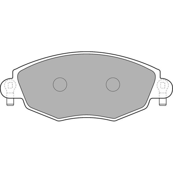 DELPHI LP1533 Fren Balatası Ön Mondeo III 00- / X-Type 01- Küpelı Tıp