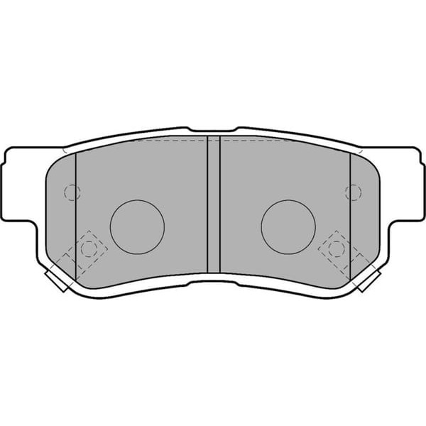 DELPHI LP1539 Fren Balatası Arka Getz 02- Sonata 01- Elantra 00- Santafe 06- Tucson 04- Xg / Magentı 