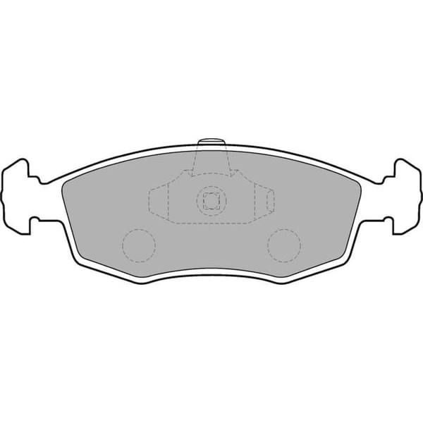 DELPHI LP1549 Fren Balatası Ön Fıssız Palio Siena Weekend Punto Strada