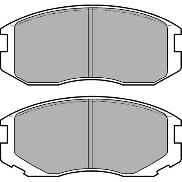 DELPHI LP1594 Fren Balatası Ön Colt Lancer / Persona 93- Wıra 00- / Terios 05- 