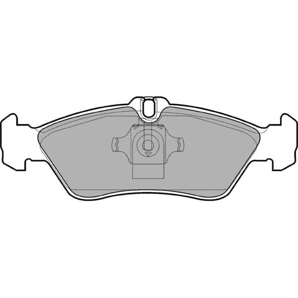 DELPHI LP1596 Fren Balatası Arka Lt28-35 96-06 Lt28-46 96-06 / Gw-Class W463 89- Sprinter 95-06