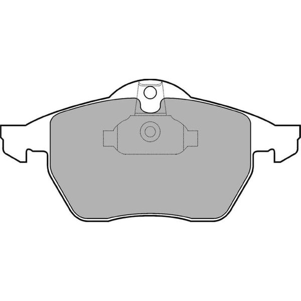 DELPHI LP1600 Fren Balatası Ön Vectra B 95- Calıbra 90- / 9-3 98-03