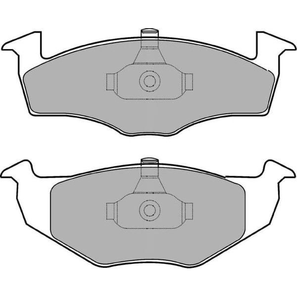 DELPHI LP1601 Fren Balatası Ön Polo III 95- Lupo 98- Fox 05- / Arosa 97- 