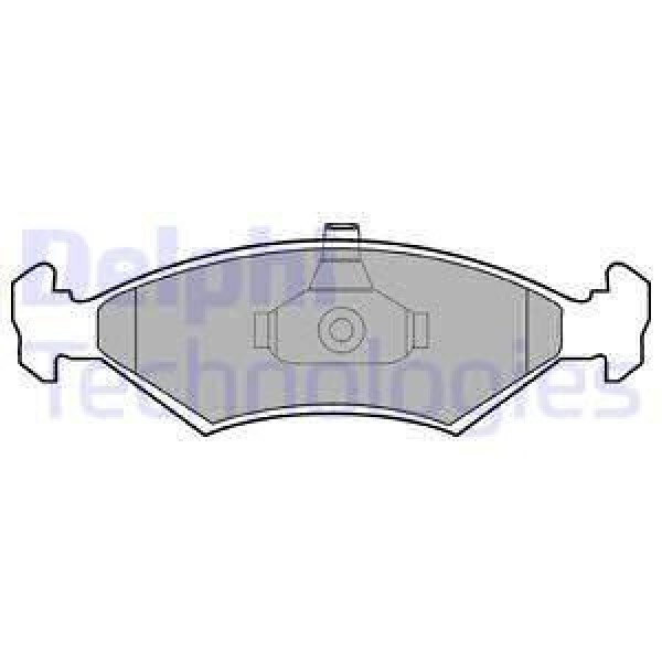DELPHI LP1604 Fren Balatası Ön Fiesta IV 95- Puma 97- Cougar 98-
