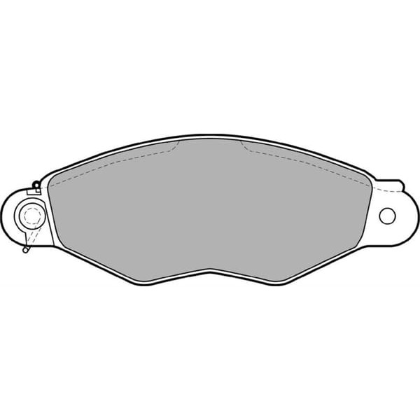 DELPHI LP1610 Fren Balatası Ön Kangoo I 98- / Xsara 97- 