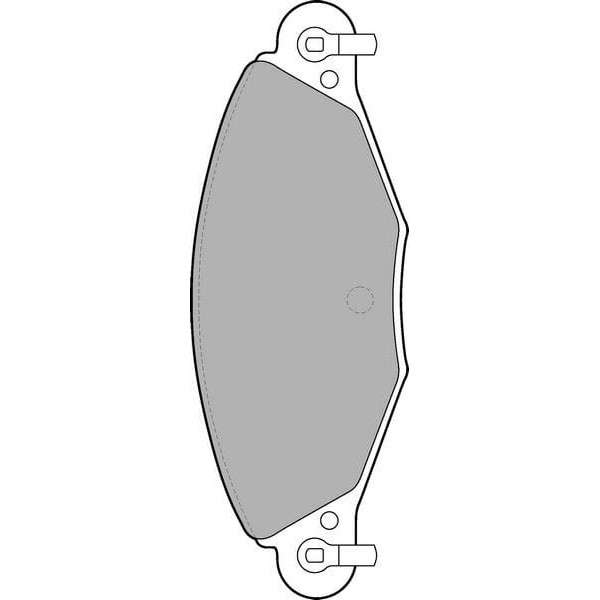 DELPHI LP1655 Fren Balatası Ön C5 I 00- II 04- 