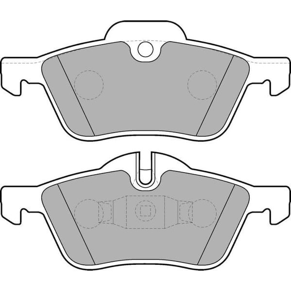 DELPHI LP1657 Fren Balatası Ön Cooper R50 R53 