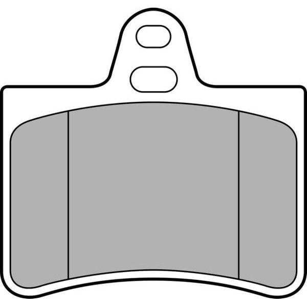 DELPHI LP1680 Fren Balatası Arka C5 I 00- II 04- 