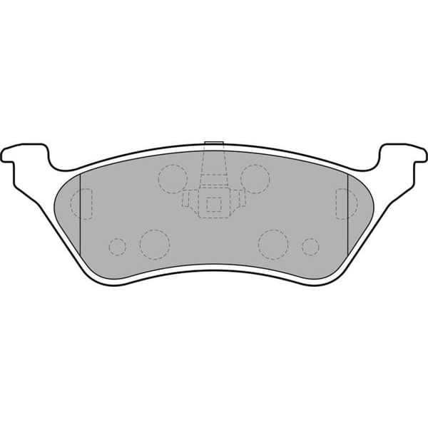 DELPHI LP1694 Fren Balatası Arka Cherokee 01-08 / Voyager 01-08 / Caravan 00-07 