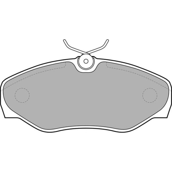 DELPHI LP1695 Fren Balatası Ön Espace III 96- Trafic II 01- / Vivaro A 01- / Prımastar 02- 
