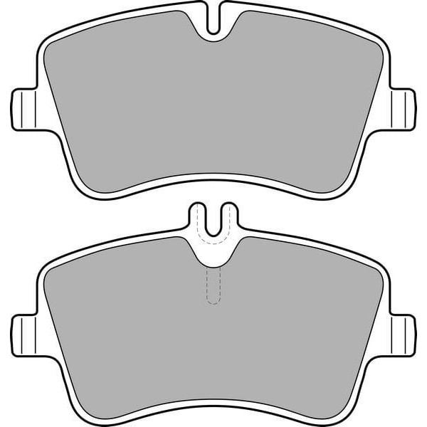 DELPHI LP1696 Fren Balatası Ön Mercedes C Serisi W203 01- C203 C Serisi C160 C180 C200 C230 C320 C35 