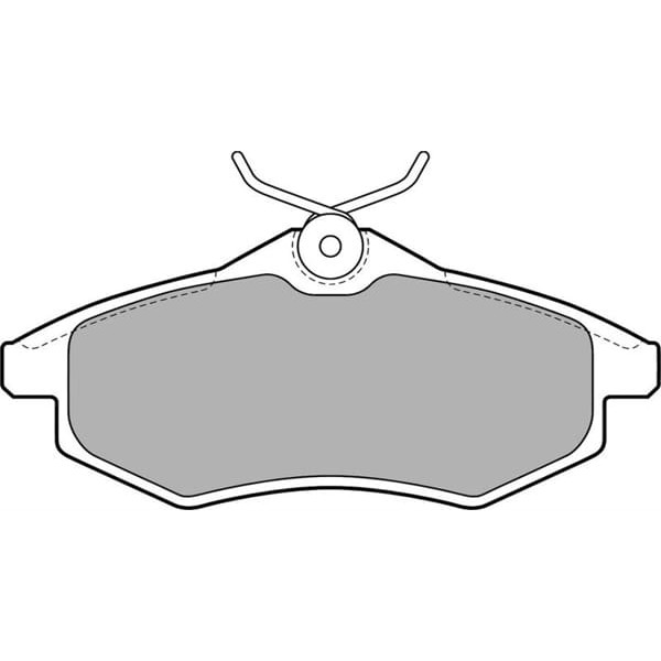 DELPHI LP1716 Fren Balatası Ön C2 02- C3 02- 