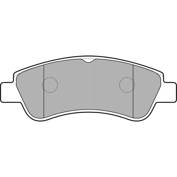 DELPHI LP1727 Fren Balatası Ön Ducato 06- Arka / 207 06- 208 12- 301 12- 307 00- 1007 05- 2008 13- P