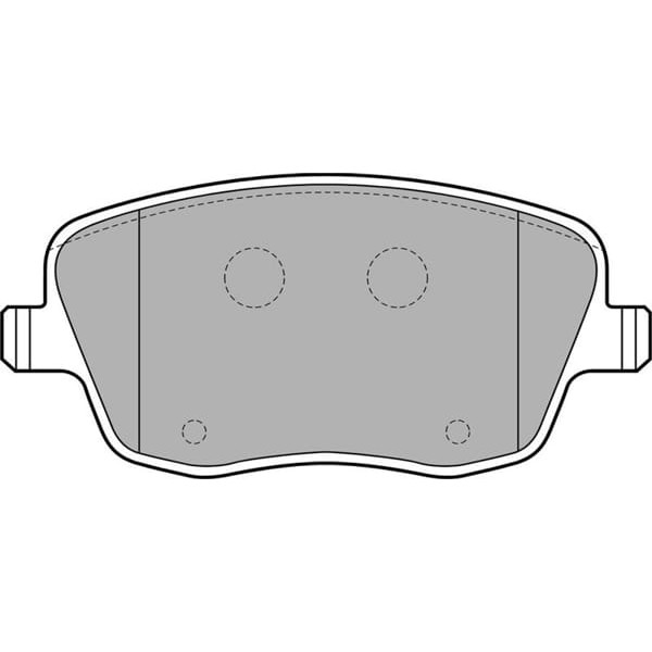 DELPHI LP1728 Fren Balatası Ön Cordoba 02- Ibiza IV 01- / Fabia II 07- Roomster 06- 