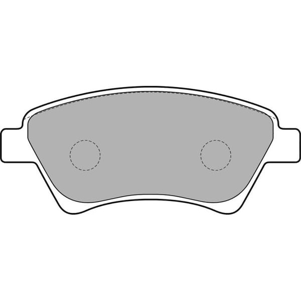 DELPHI LP1730 Fren Balatası Ön Megane II 02-05 Scenic 03- Grand Scenic II 04- 