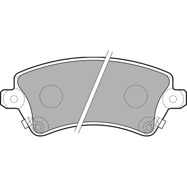 DELPHI LP1737 Fren Balatası Ön Corolla 03-07 Vvtı 