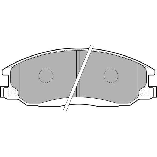 DELPHI LP1743 Fren Balatası Ön Santafe 01-06 Trajet 99- / Actyon 08-12 Kyron 08-12 Rexton 12- 