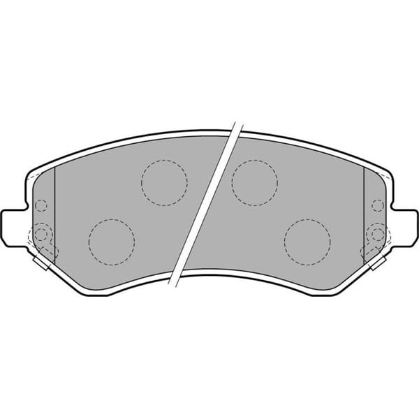 DELPHI LP1773 Fren Balatası Ön Cherokee 01-08 / Voyager 00-08 