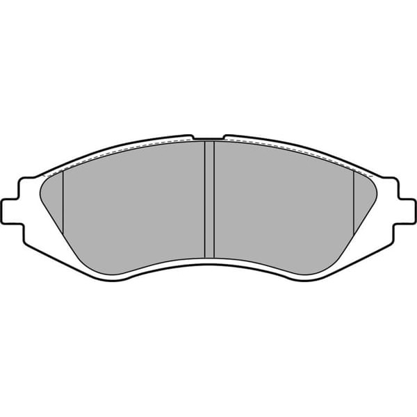 DELPHI LP1779 Fren Balatası Ön Chevrolet Lacetti. Nubira. Rezzo. Tacuma / Daewoo Lacetti. Nubira. Re 