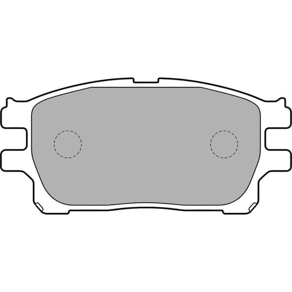 DELPHI LP1784 Fren Balatası Ön Toyota Previa 05/03 09/05 